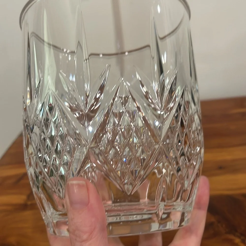 NWT Celebrations by Mikasa Crystal Savanna 9.75